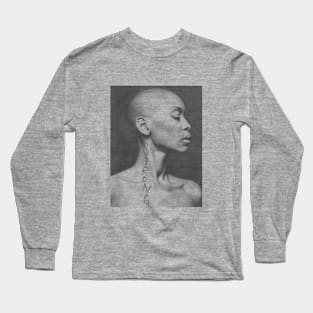 Erykah Badu / Vintage Style / Fan Art Design Long Sleeve T-Shirt